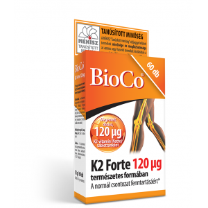 含120毫克维生素K2的食品补充片剂60粒/盒