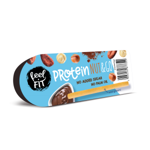 酥脆巧克力坚果蛋白酱面包棒(不添加糖)25g